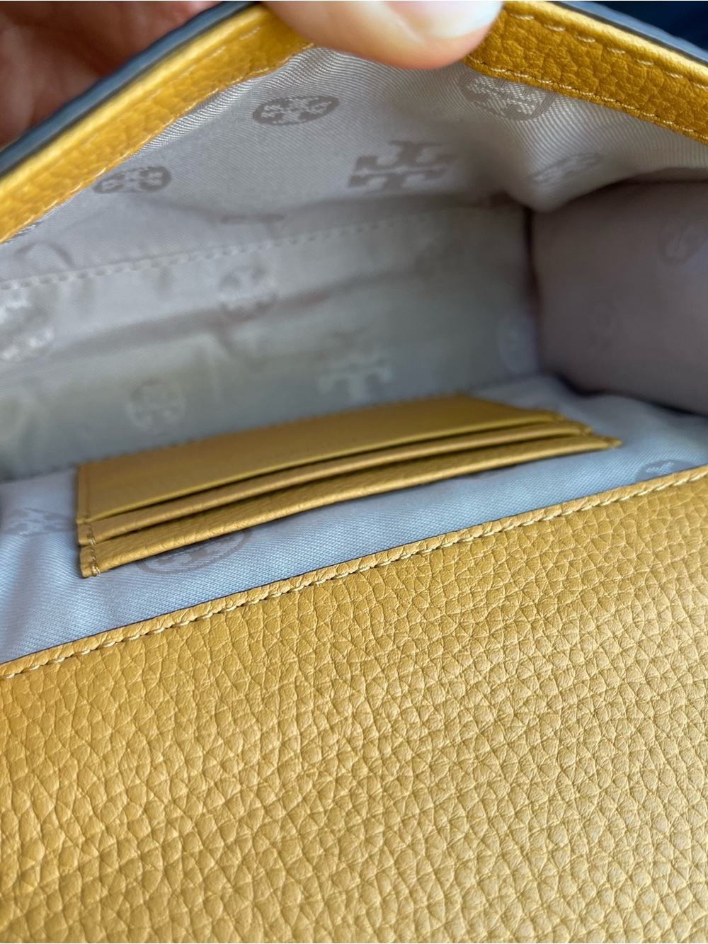 Tory Burch Yellow Crossbody Bag - Picture 3 of 4